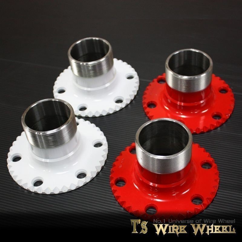 ワイヤーホイール T's WIRE タワーアダプター 6穴（6H139.7） 1臺(tái)分 （ローライダー USDM ダットラ D21 D22 B2200）
