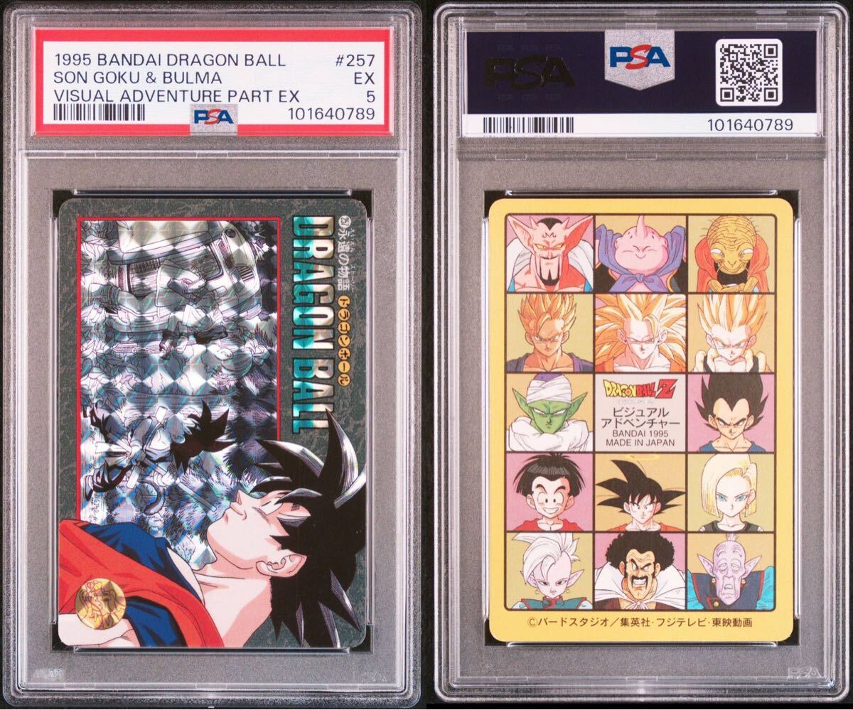 PSA5 ドラゴンボール 1995年 カードダス ビジュアル PSA5 ドラゴンボール 1995年 カードダス ビジュアル