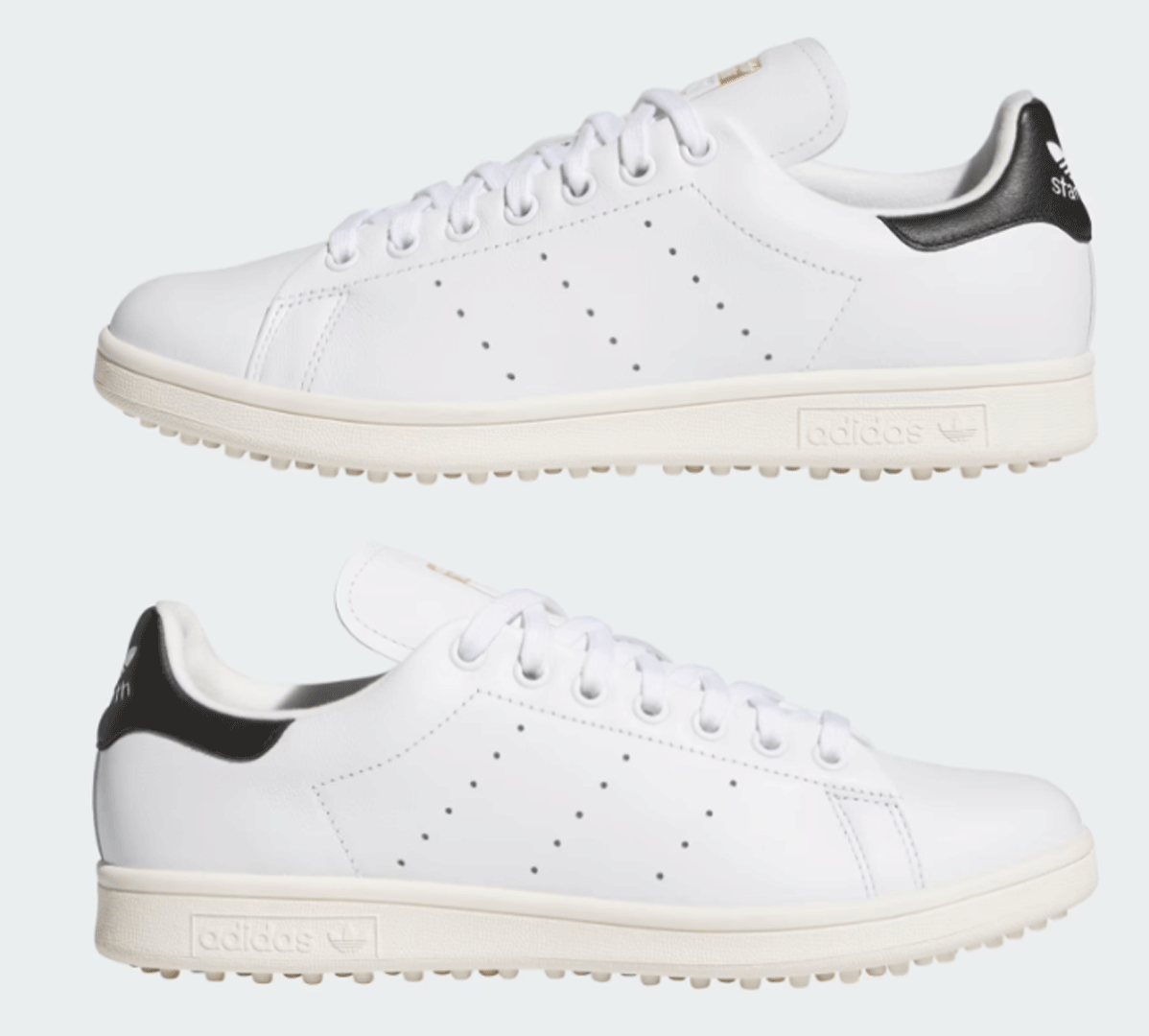 新品■アディダス■2025.2■スタンスミス ゴルフ フルグレイン レザー スパイクレス■JH6154■CLOUD WHITE/CORE BLACK/OFF WHITE■26.5CM■