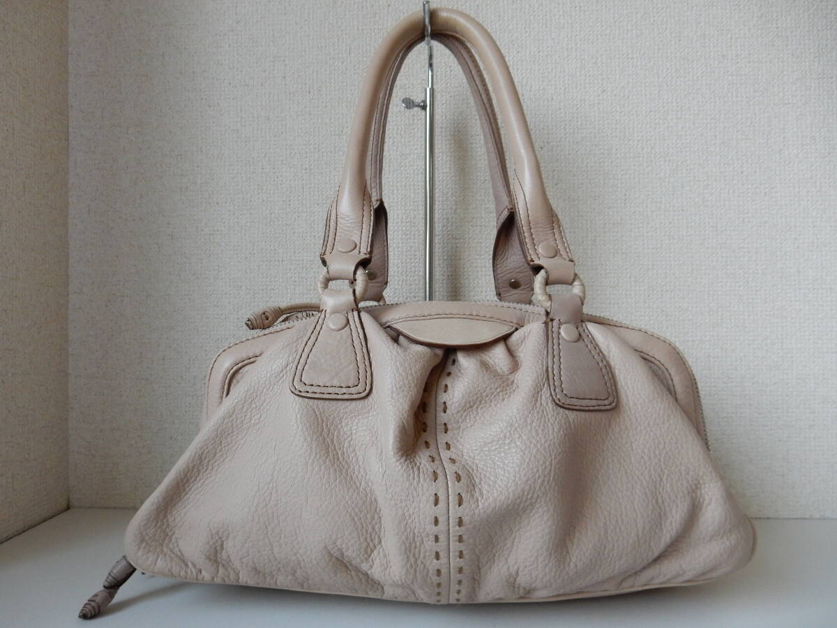 !_ натуральная кожа *Cole Haan( call * Haan )*3 салон * кожа ручная сумочка бежевый ( металлические принадлежности коврик серебряный )