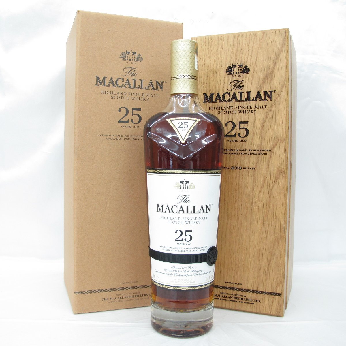 未開栓】The MACALLAN ザ・マッカラン 25年 シェリーオーク 未開栓】The MACALLAN ザ・マッカラン 25年 シェリーオーク