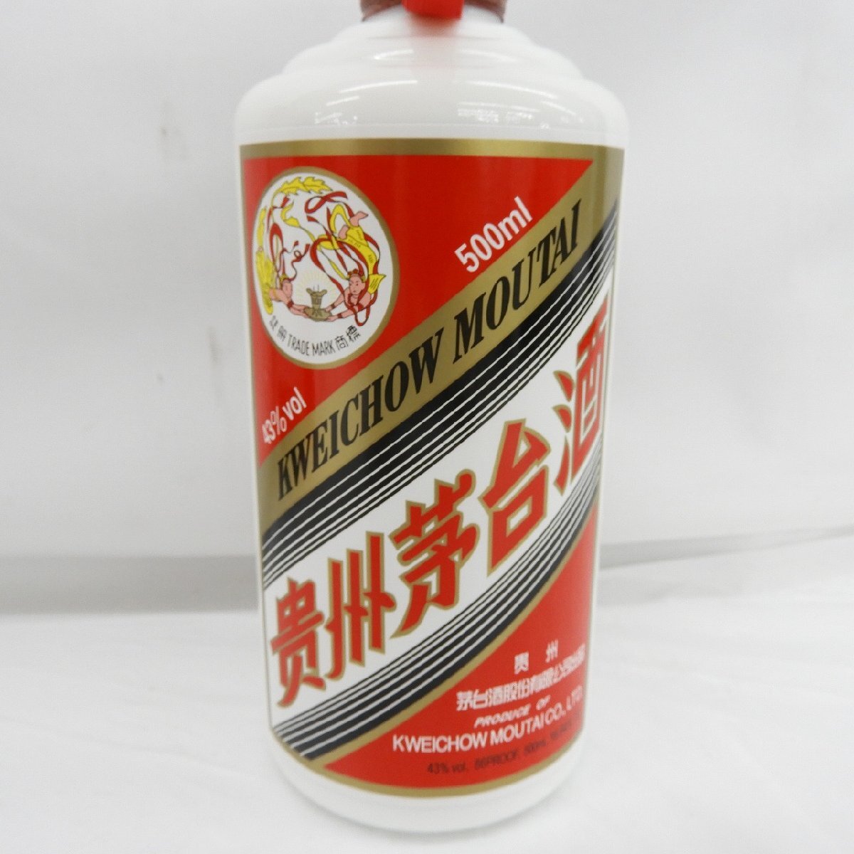 未開栓 貴州茅台酒 マオタイ酒 43% 2021年製