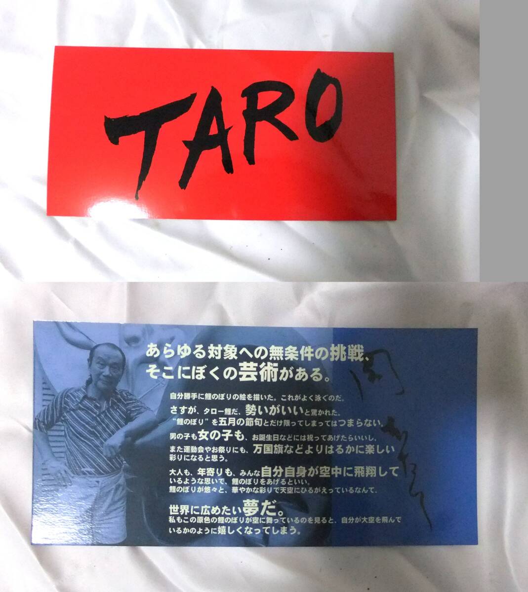 送料無料★Tarogoi 岡本太郎　鯉のぼり 心までも泳ぐ TARO こどもの日