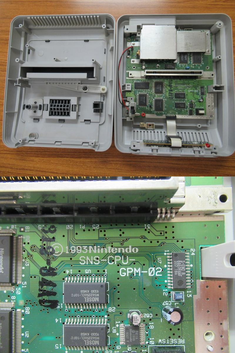 KMH1701*SFC Super Famicom корпус полный комплект комплект soft 2 шт есть корпус (SNS-CPU-GPM-02) AC адаптор AV кабель контроллер x2 рабочее состояние подтверждено 