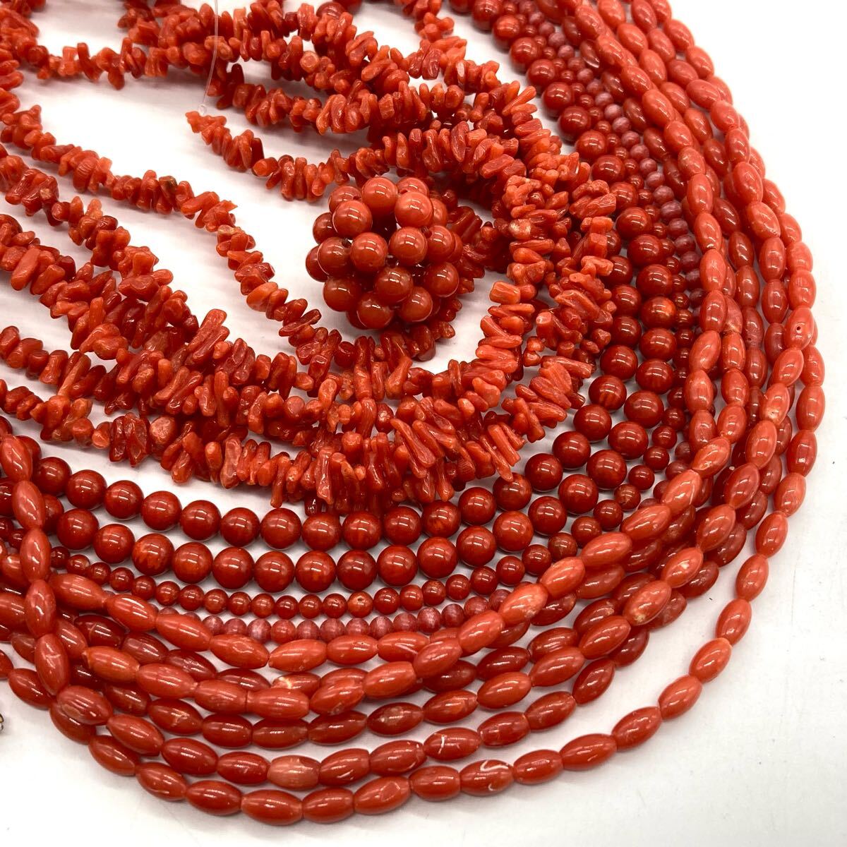 1円スタート!!□赤珊瑚アクセサリーパーツおまとめ□ m 約110.8g 1円スタート!!□赤珊瑚アクセサリーパーツおまとめ□ m 約110.8g
