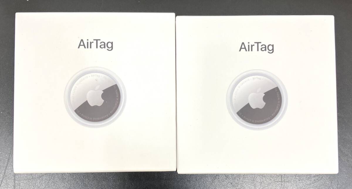 【新品未開封】Apple 純正 AirTag エアタグ 2パック MX532ZP/A A2187 本体