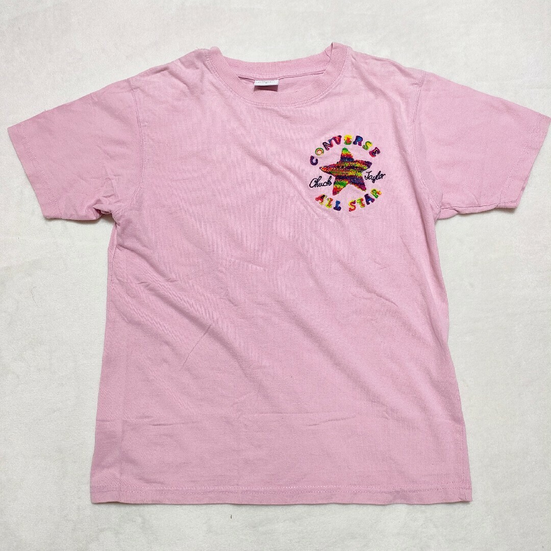 CONVERSE コンバース (S)　胸ロゴ刺繍 半袖Tシャツ