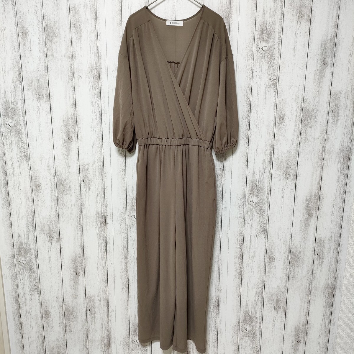 SHIPS Days　シップス　ONE-SIZE　カシュクール オールインワン_画像1