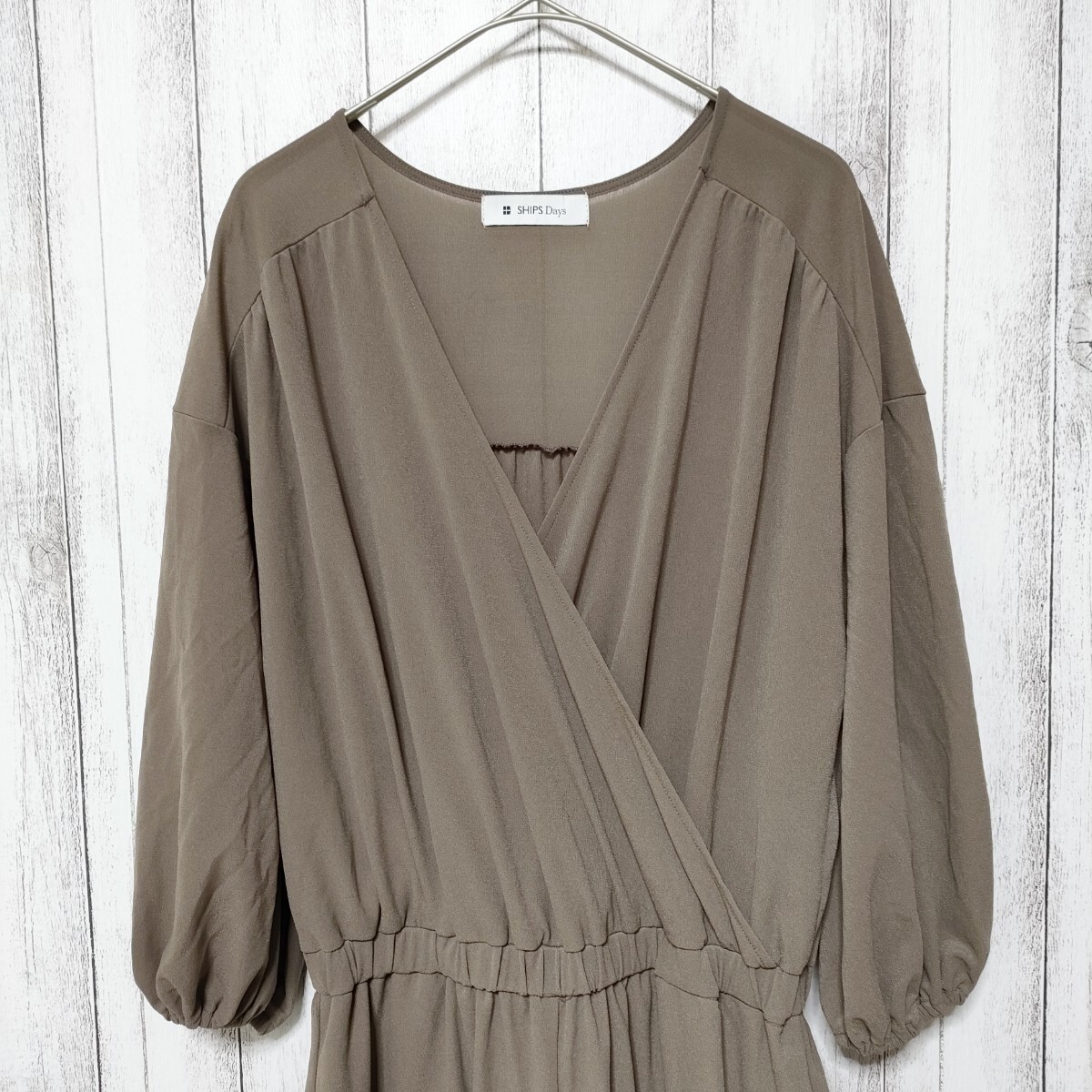 SHIPS Days　シップス　ONE-SIZE　カシュクール オールインワン_画像3