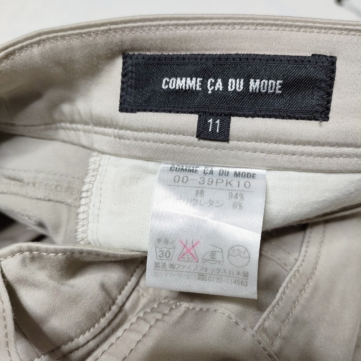 COMME CA DU MODE コムサデモード サイズ11 フレアパンツ_画像5