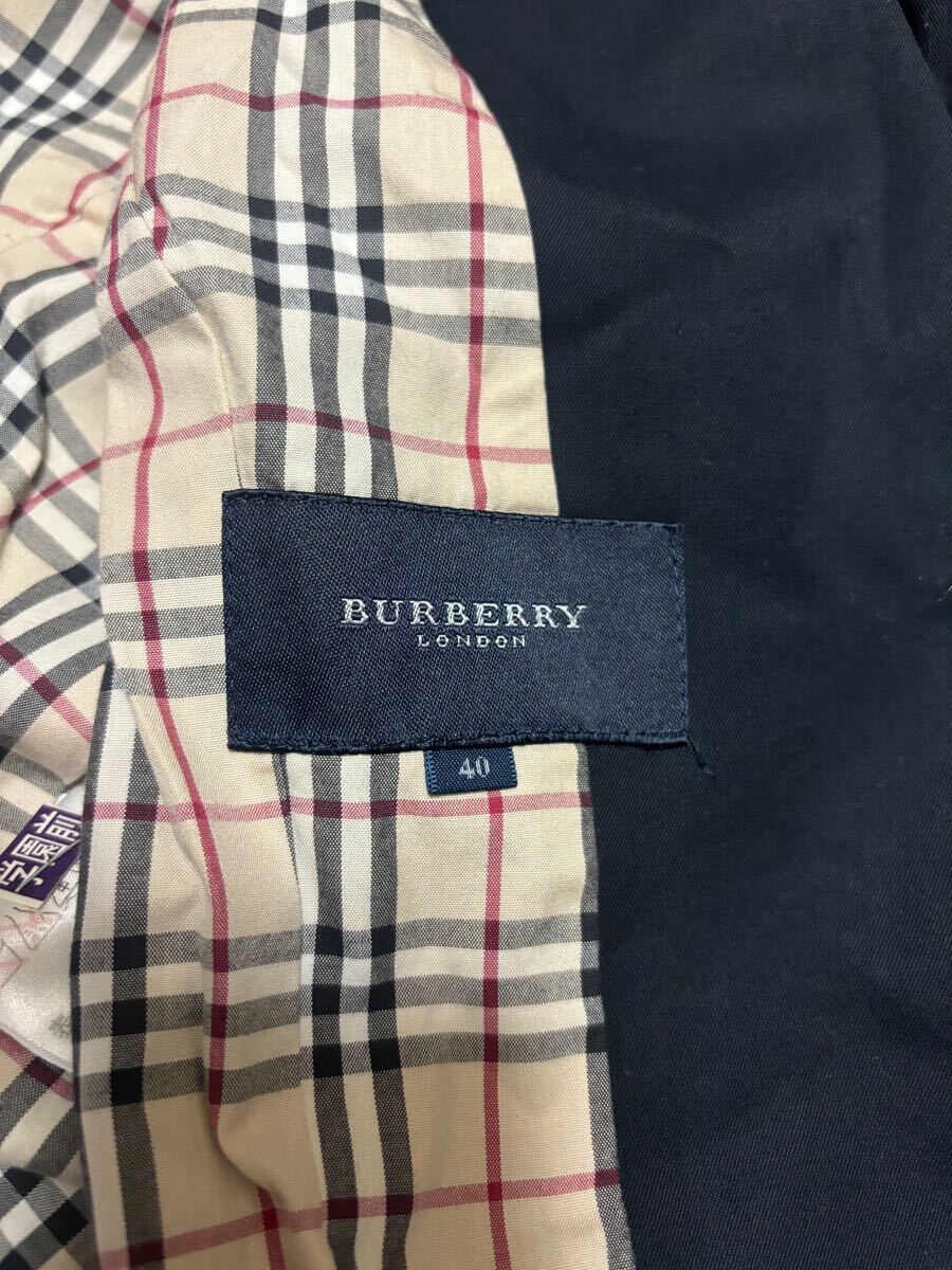 ［BURBERRY］バーバリー　 ジャケット　ブラック系　レディース　40 Y4085