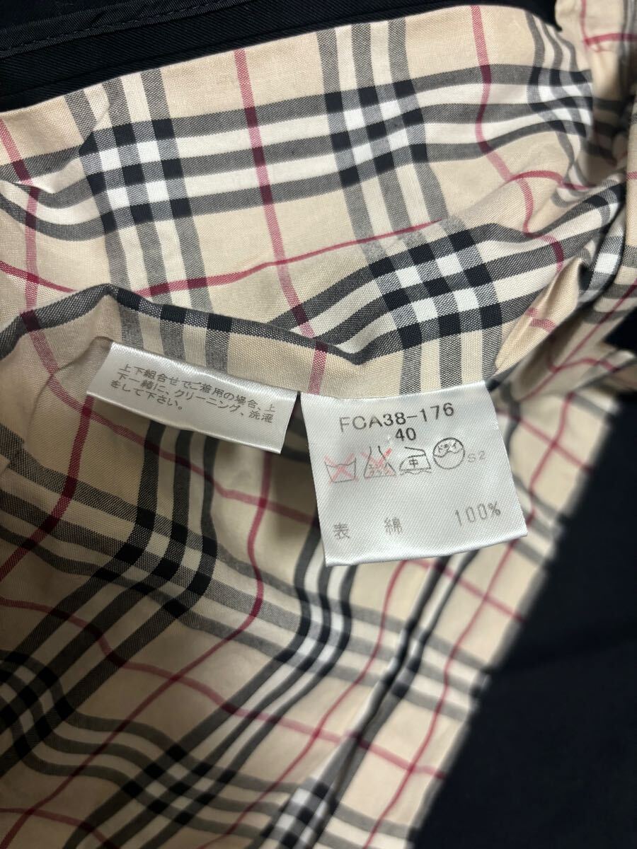 ［BURBERRY］バーバリー　 ジャケット　ブラック系　レディース　40 Y4085