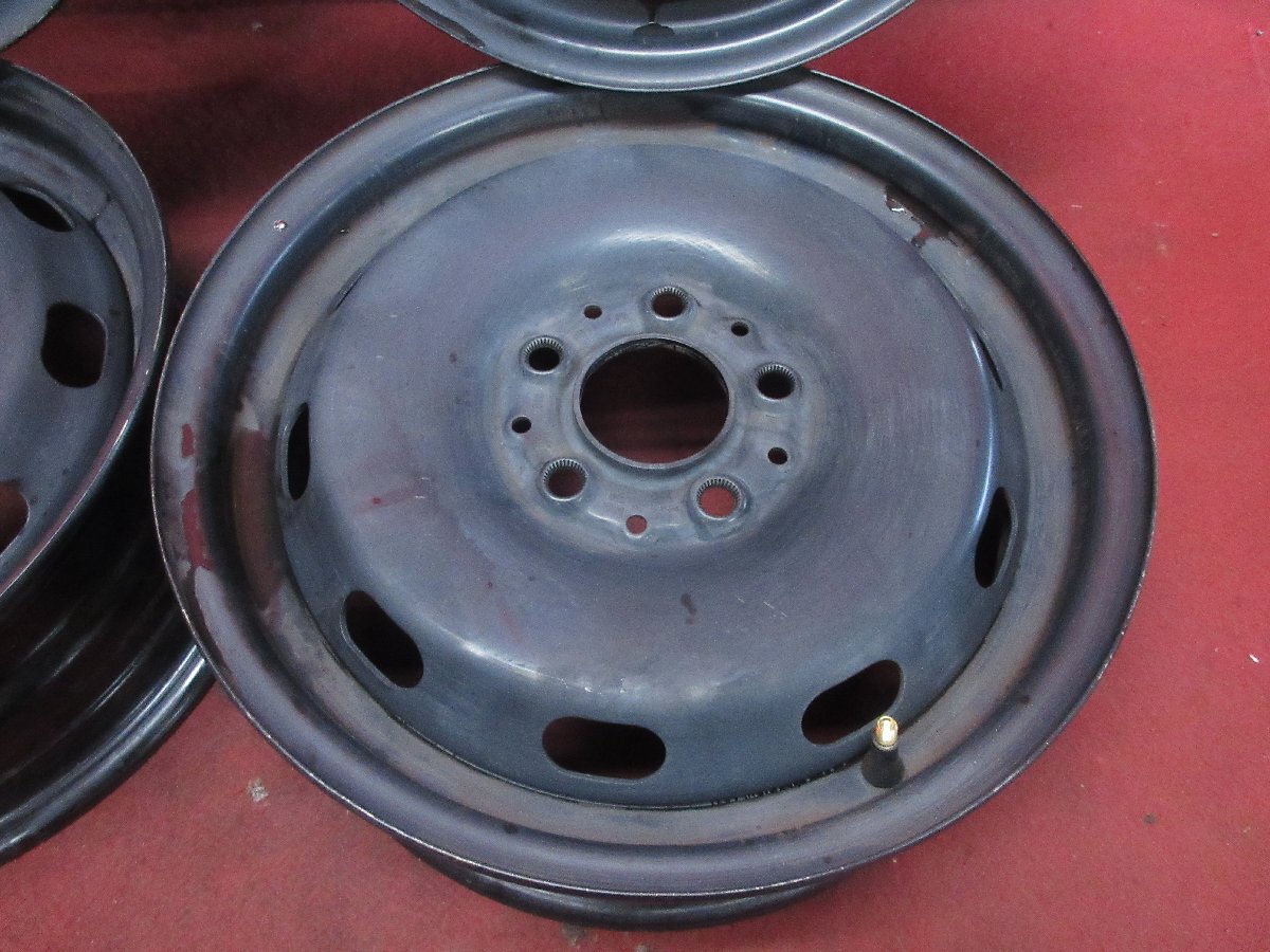 スチール ホイール 4本 ミニ　MINI BMW純正 15×5.5J 5穴 PCD 112 +46 ハブ径 66.5◆51390H_画像5