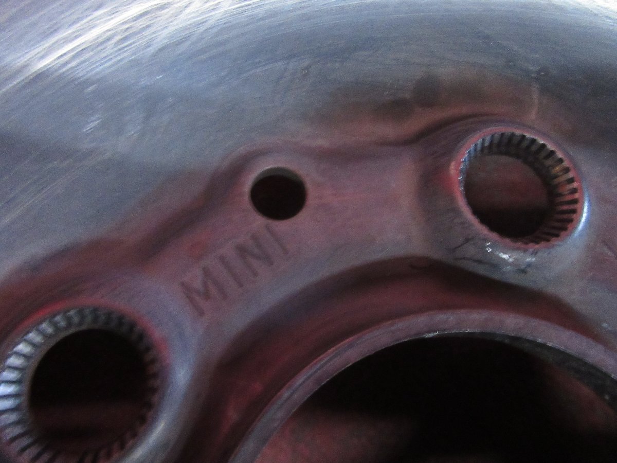 スチール ホイール 4本 ミニ　MINI BMW純正 15×5.5J 5穴 PCD 112 +46 ハブ径 66.5◆51390H_画像9