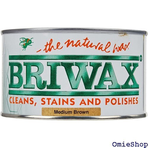 Anntuk ブライワックス Briwax RIWAX ワックス トルエンフリー ミディアムブラウン 370ml 8221