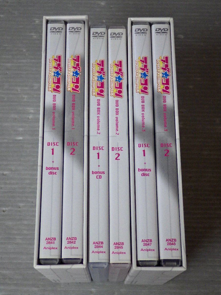 DVD】ラブコン DVD-BOX1~3〈全巻セット〉※「BOX2」は箱が欠品 DVD】ラブコン DVD-BOX1~3〈全巻セット〉※「BOX2」は箱が欠品
