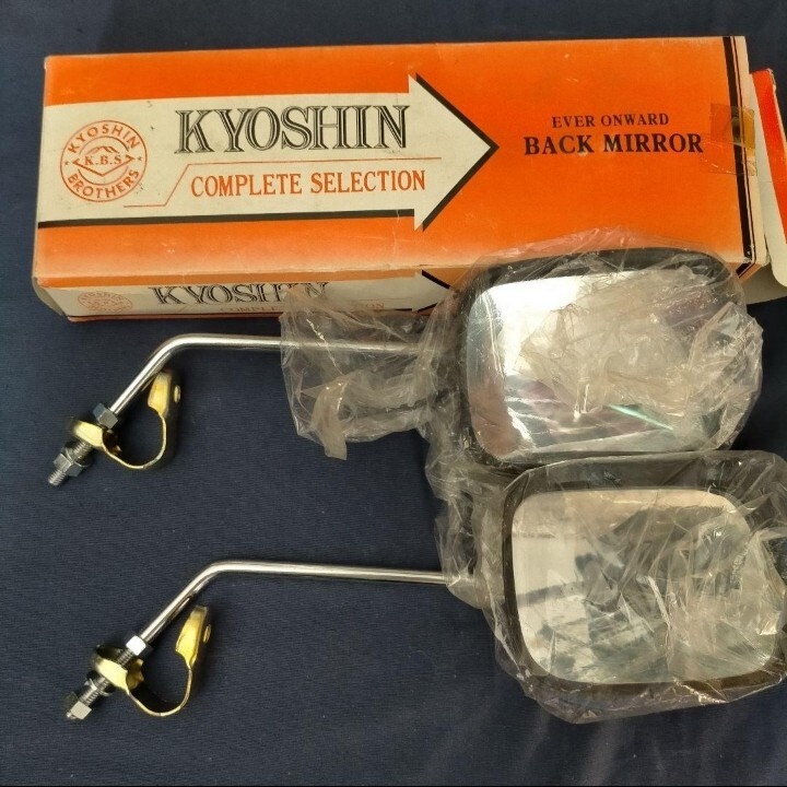 共進 KYOSHIN 自転車ミラー セフティーミラー 昭和レトロ