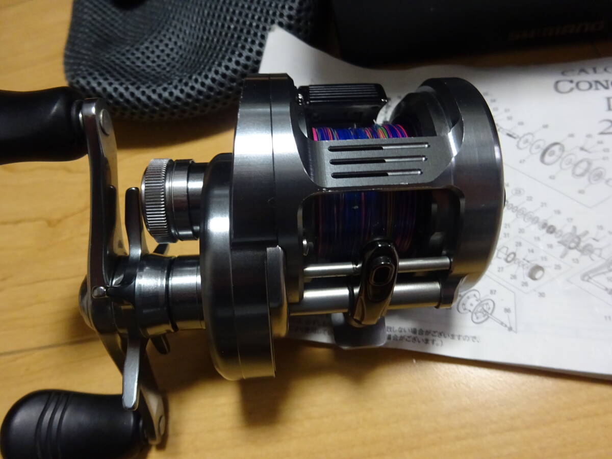 カルカッタコンクエストDC200 シマノ カルカッタ コンクエスト DC 200 RIGHT(右)（ベイト