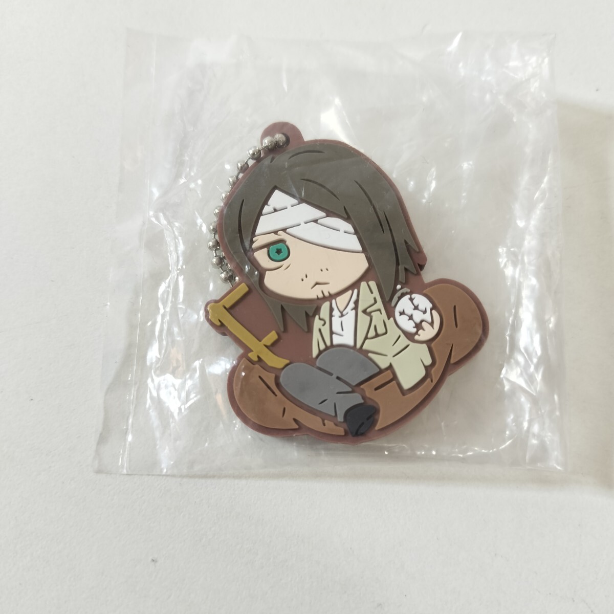 進撃の巨人 キャラばんちょうこう ラバーマスコット 9.エレン・イェーガーB 未使用品 [グッズ ラバーストラップ]