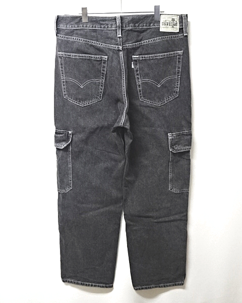 W36【Levi's silver Tab LOOSE CARGO Denim Pants CA00342 W36【Levi's silver Tab LOOSE CARGO Denim Pants CA00342