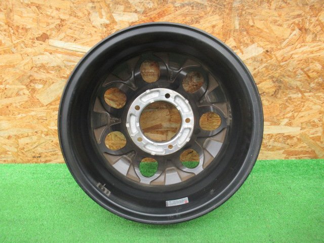 ★3062AMZ 社外アルミ 16×5.5J 5/139.7 +22 アルミホイール 4本 中古_画像5