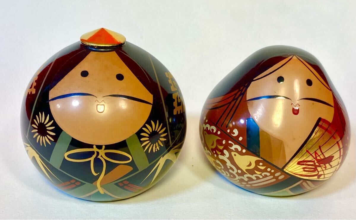 偉大な 伝統工芸『大内人形(高さ7.5cm) 25号サイズ 大内雛 大内塗 雛人形・ひな祭り