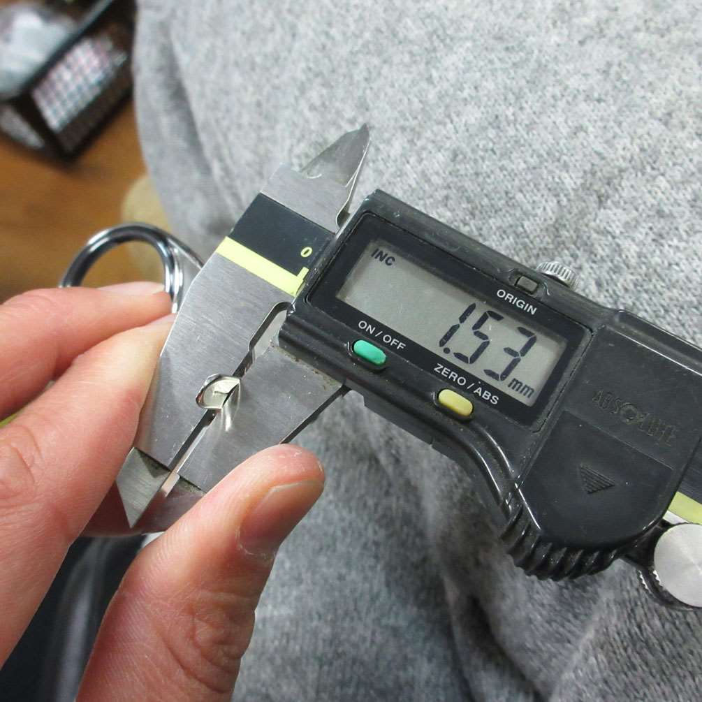 1個 ガイド フジ P-KWSG-30 ダブルフット PE糸がらみ軽減 ロッドビルディング SICステン 雷魚 バス_画像5