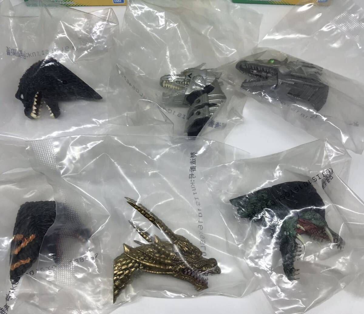 一番くじ ゴジラ 大怪獣列伝 F賞 モンスターヘッドマグネット 6