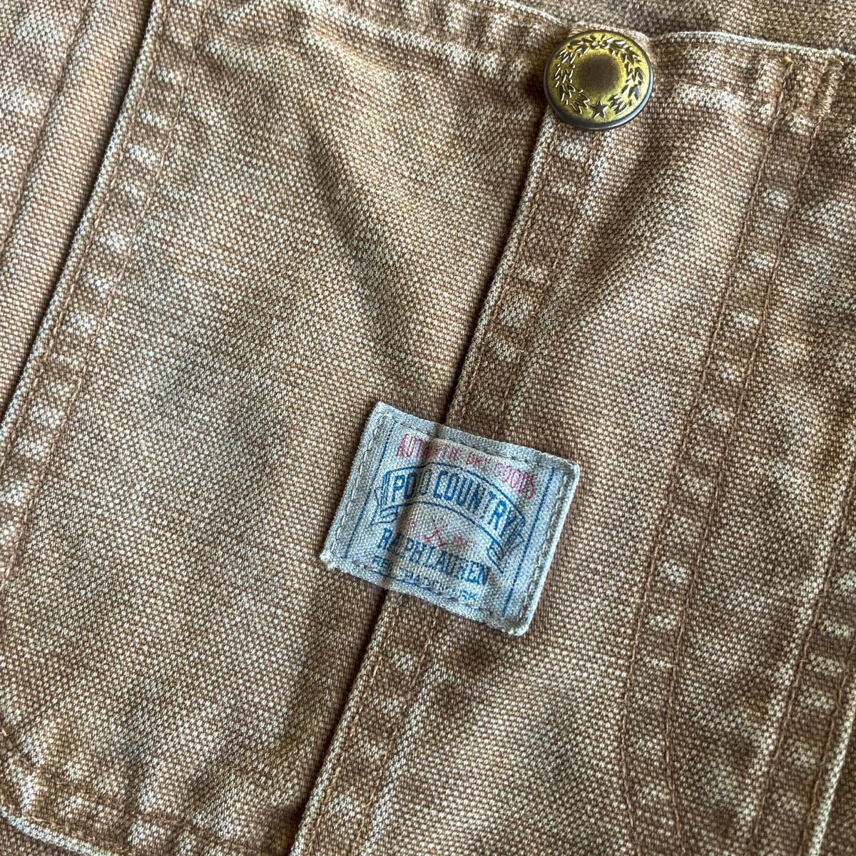 傑作】Polo Country “Canvas Duck Coverall” S キャンバス 傑作】Polo Country “Canvas Duck Coverall” S キャンバス