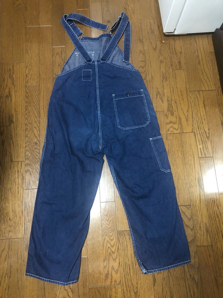 H.UNIT STORE LABEL デニム　オーバーオール　美品_画像4