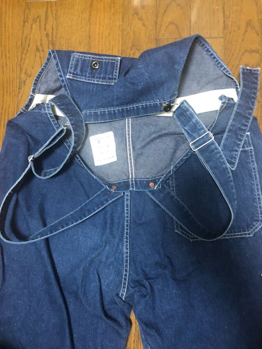H.UNIT STORE LABEL デニム　オーバーオール　美品_画像9