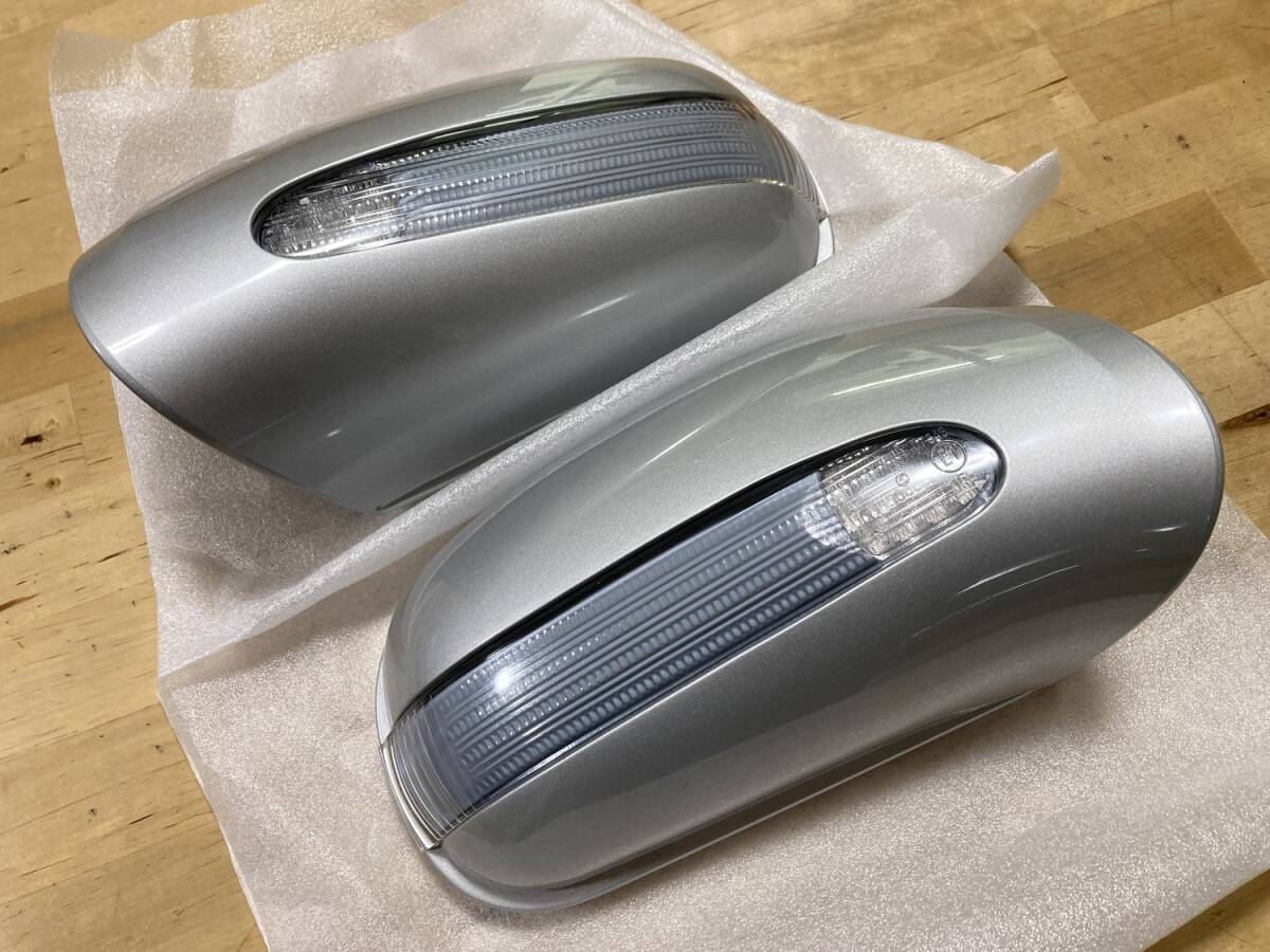 W220 ドアミラーカバーセット 2208100164 9744 / 2208100264 9744 