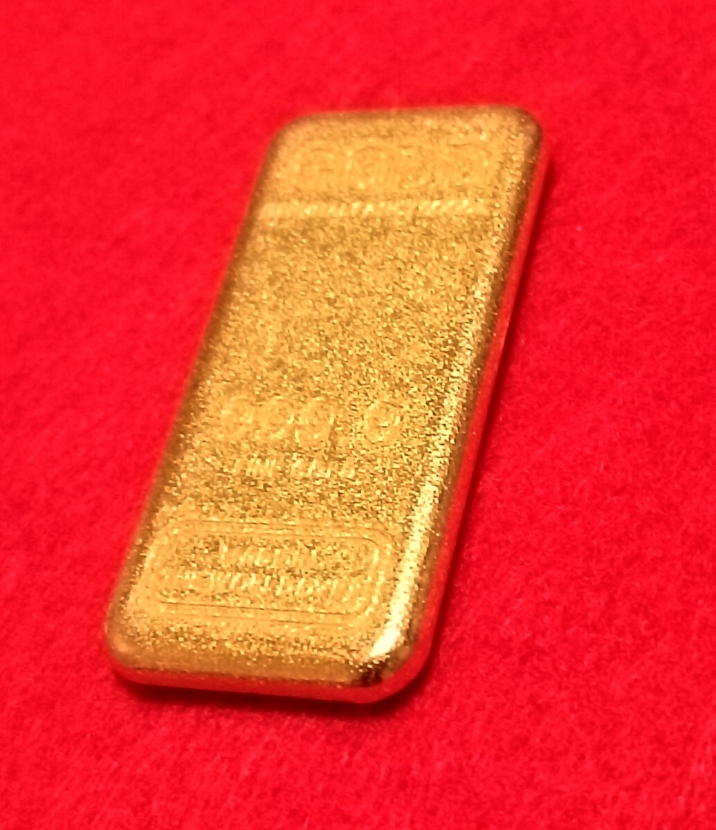 1円から 約18.2g 金塊 インゴット ゴールドバー 金貨 古錢 1円から 約18.2g 金塊 インゴット ゴールドバー 金貨 古錢