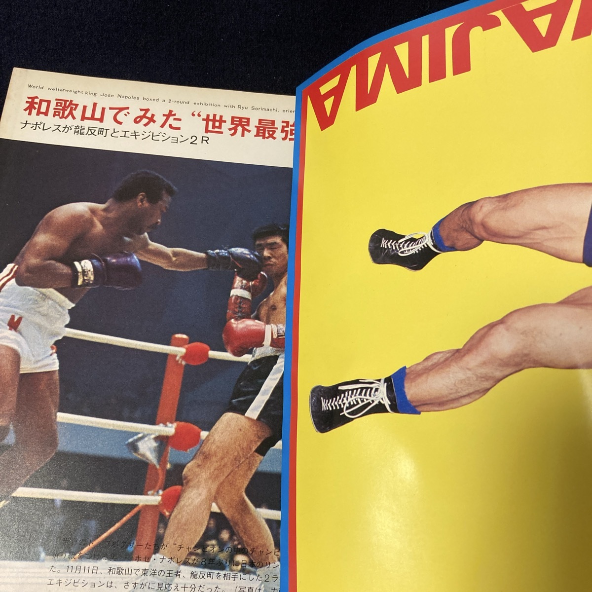 見事な創造力 j065 昭和48年【 ボクシングマガジン 1973.1 】Boxing□龍反町 格闘技、プロレス