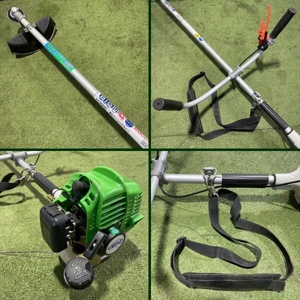 Bs25287 丸山製作所 KC2000 肩掛式刈払い機 2サイクルエンジン【整備済み】BIGM ビッグエム MARUYAMA マルヤマ_画像10