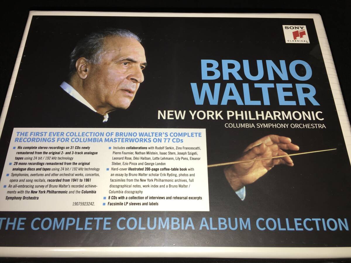 ブルーノ・ワルター コロンビア・アルバム・コレクション(77CD) Yahoo!オークション - 77CD 廃盤 ブルーノ・ワルター