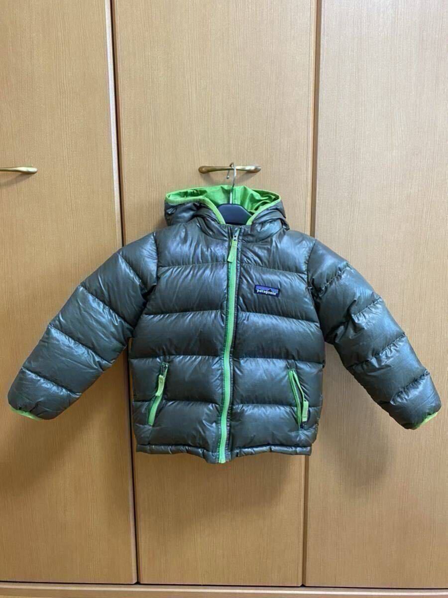 patagonia パタゴニア　ベビー・ハイロフト・ダウン・セーター・フーディ 4T 正規店購入