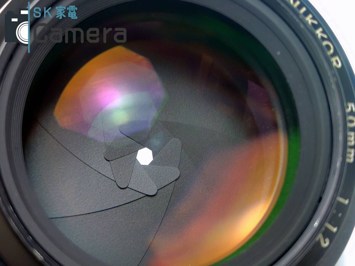 実用】 Nikon NIKKOR 50mm F1.2 Ai 2025年2月清掃済 ニコン