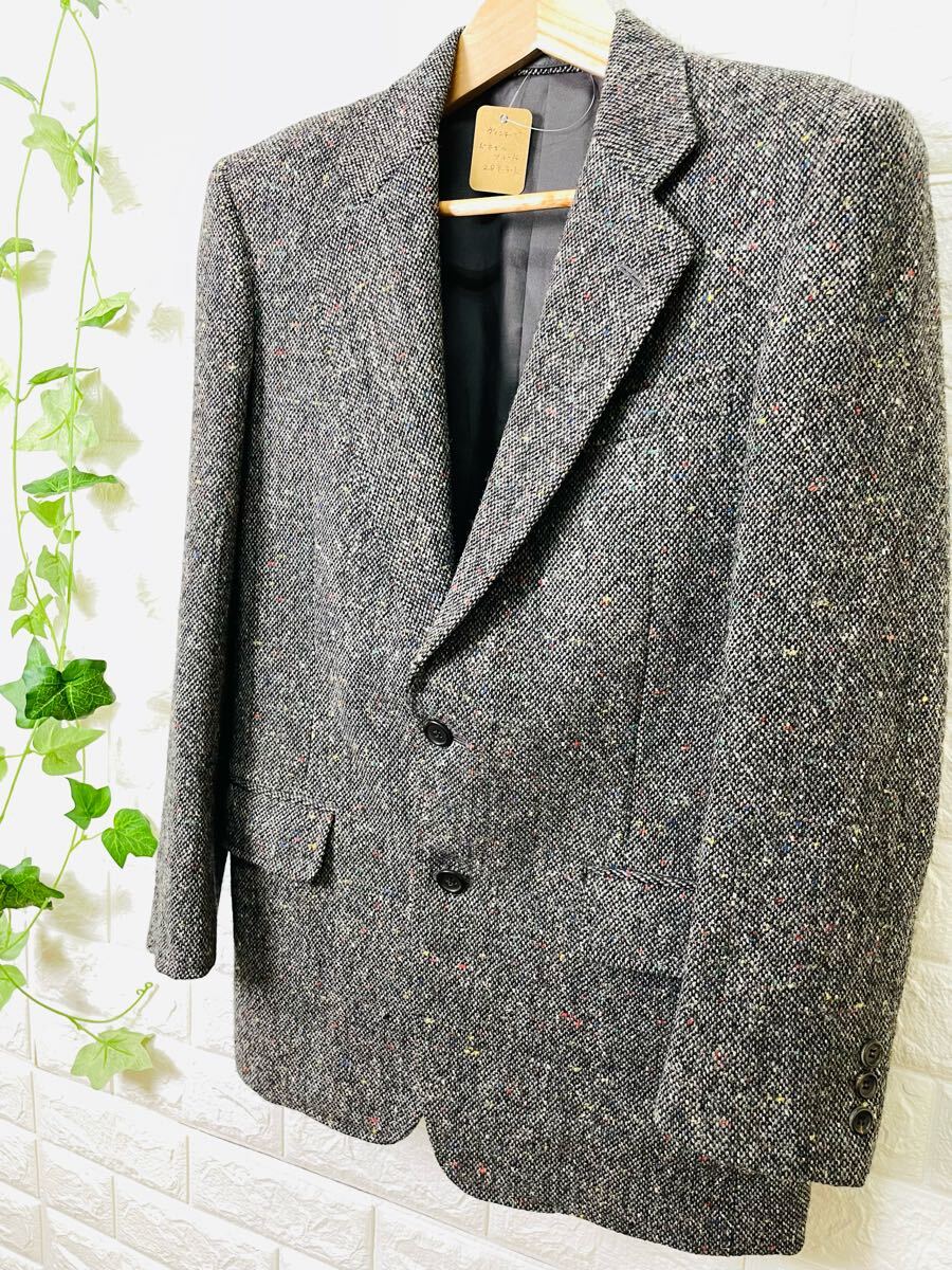 2Color ツイード ジャケット カジュアル men's メンズ ドネガルツイードジャケット サイズA4 2B 紳士服 日本製