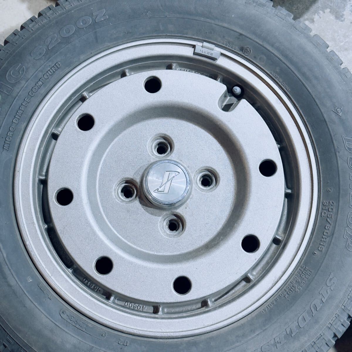 鬼希少　DR30 RS ターボ　純正　ホイール　15インチ　114.3 4穴　ニューマン　スカイライン　西部警察　マグ鍛？　タイヤは飾り