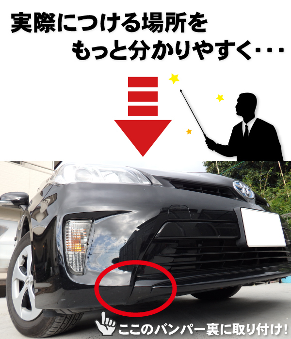 防水アンテナ フィルムレス カロッツェリア carrozzeria 用 AVIC-MRZ066外取り付け バンパー 裏設置 フロントガラス アンテナケーブル_画像4