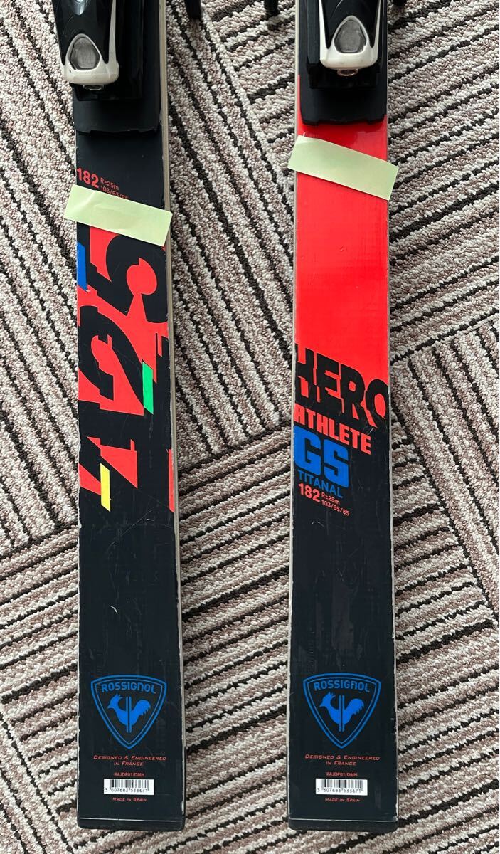 8500円 ロシニョール ROSSIGNOL HERO 182 R25 GS レース 8500円 ロシニョール ROSSIGNOL HERO 182 R25 GS レース