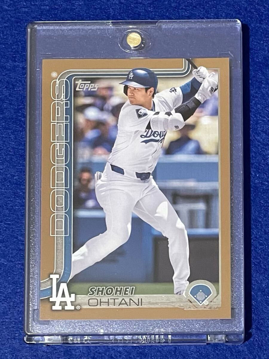 シリアル】 大谷翔平 2025 TOPPS SERIES 1 gold parallel シリアル】 大谷翔平 2025 TOPPS SERIES 1 gold parallel