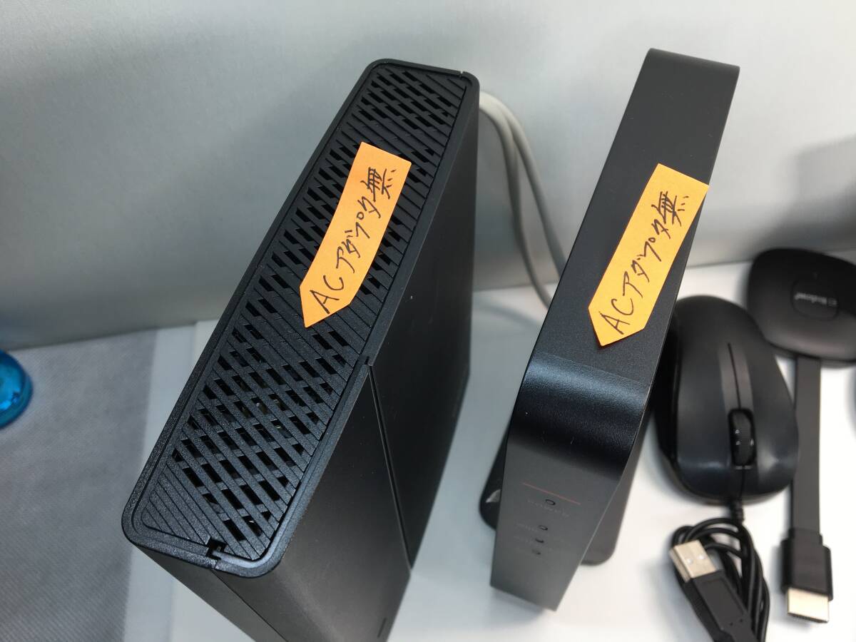 e1168 バッファロ エレコム i-o data wifiルーター マウス SonyポータブルMD HDMI 等 PC周り家電8點(diǎn)まとめ セット 未確認(rèn)現(xiàn)狀品[飛腳便60]