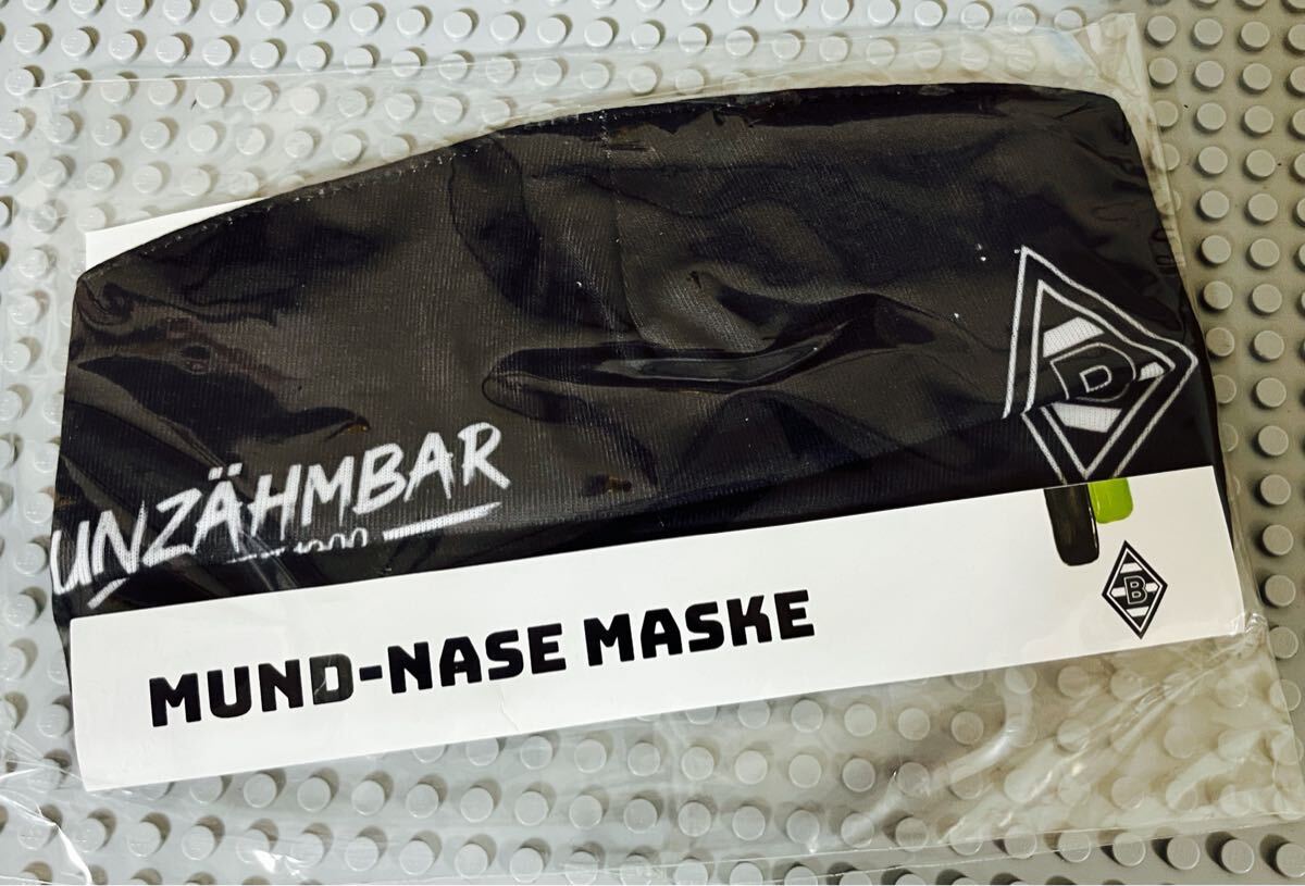 ボルシア?メンヒェングラードバッハ マスク 黒 Borussia Mnchengladbach 【日本未発売】