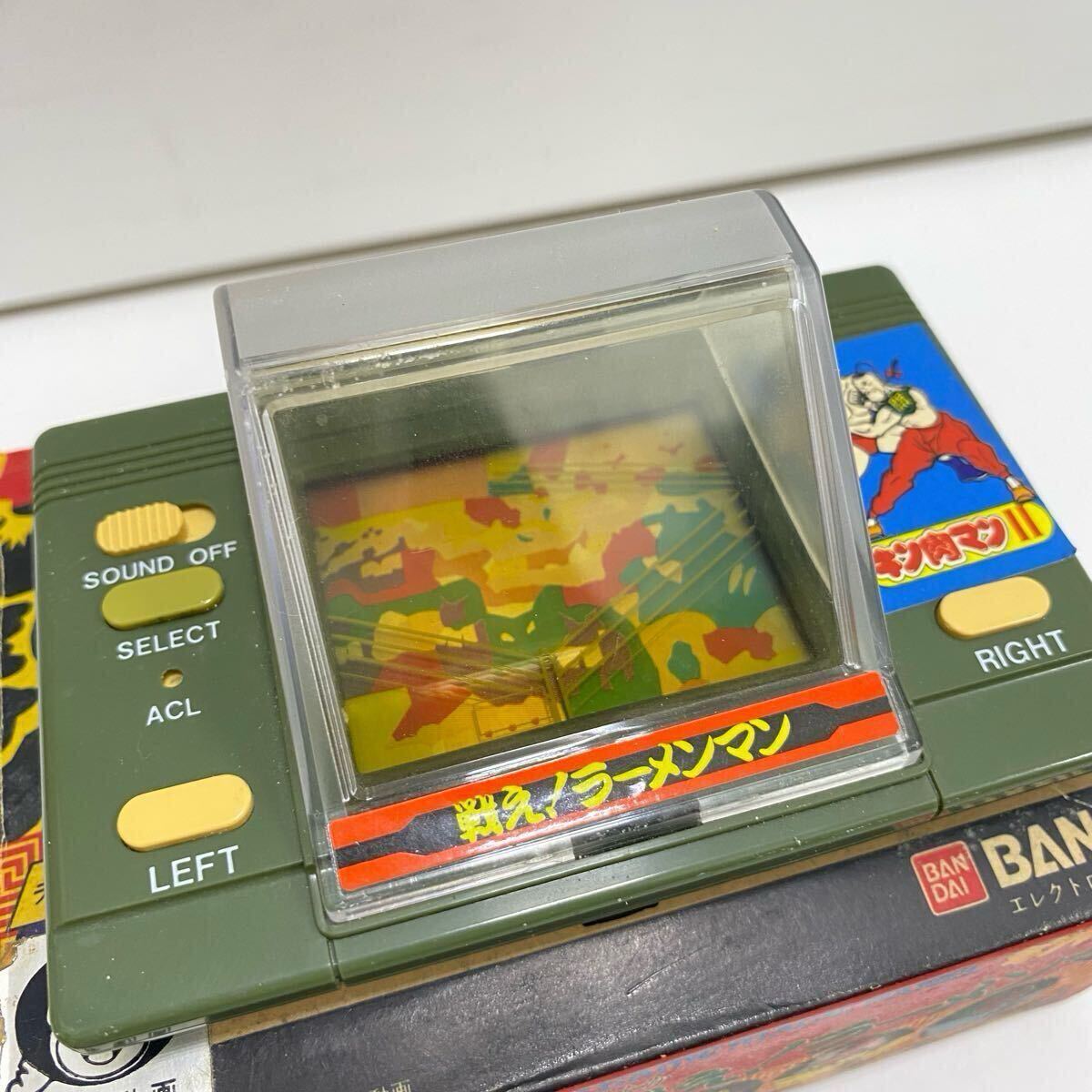 A71】中古 戦え!ラーメンマン バンダイ LSI キン肉マン2 GAME A71】中古 戦え!ラーメンマン バンダイ LSI キン肉マン2 GAME