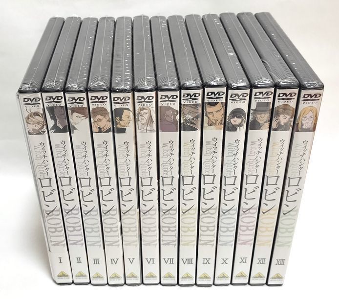 ヨレ有り♪ 【新品・未開封】ウィッチハンターロビン 全13巻セット DVD