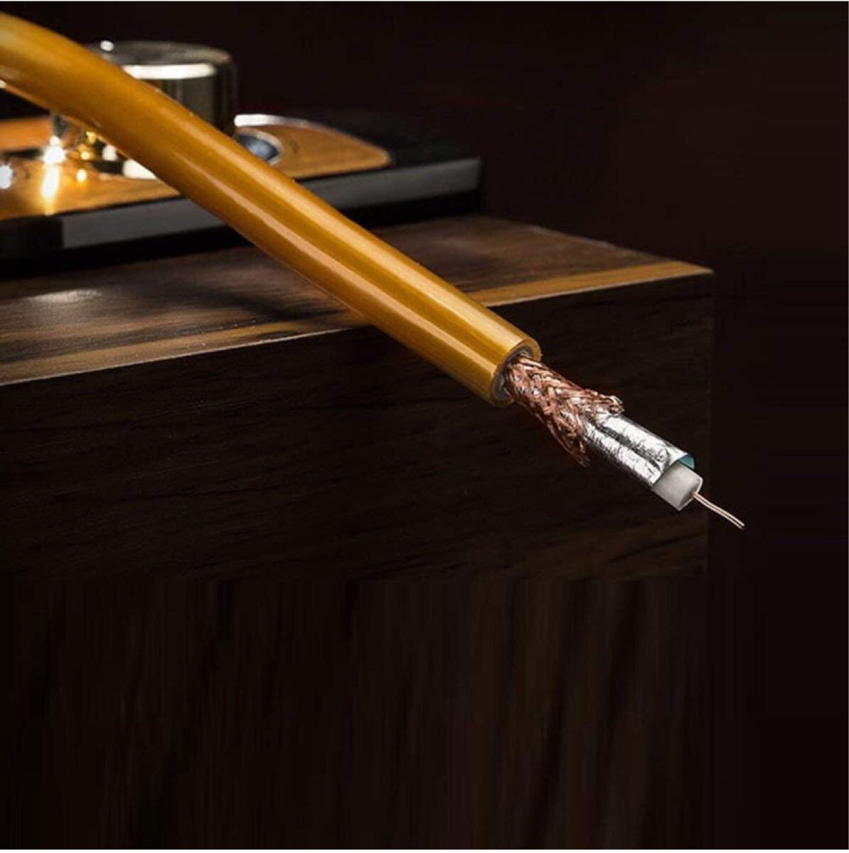 【即購入可】同軸　デジタルケーブル　オーディオ　パソコン　RCA コネクタ　オス