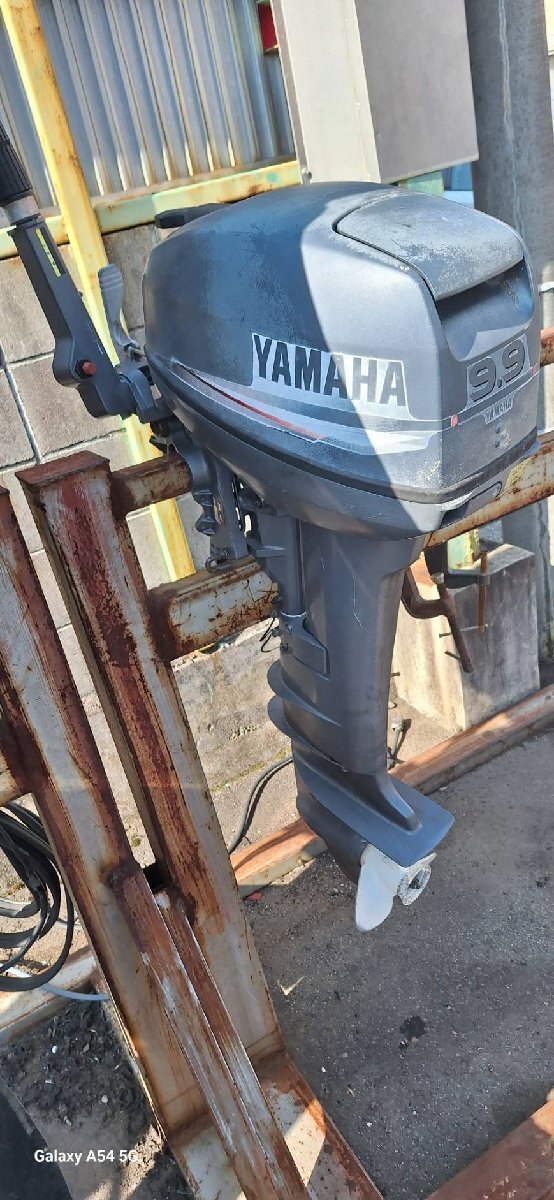 YAMAHA 2スト ヤマハ 9.9馬力船外機 S足 バーハンドル付き 2007 YAMAHA 2スト ヤマハ 9.9馬力船外機 S足 バーハンドル付き 2007