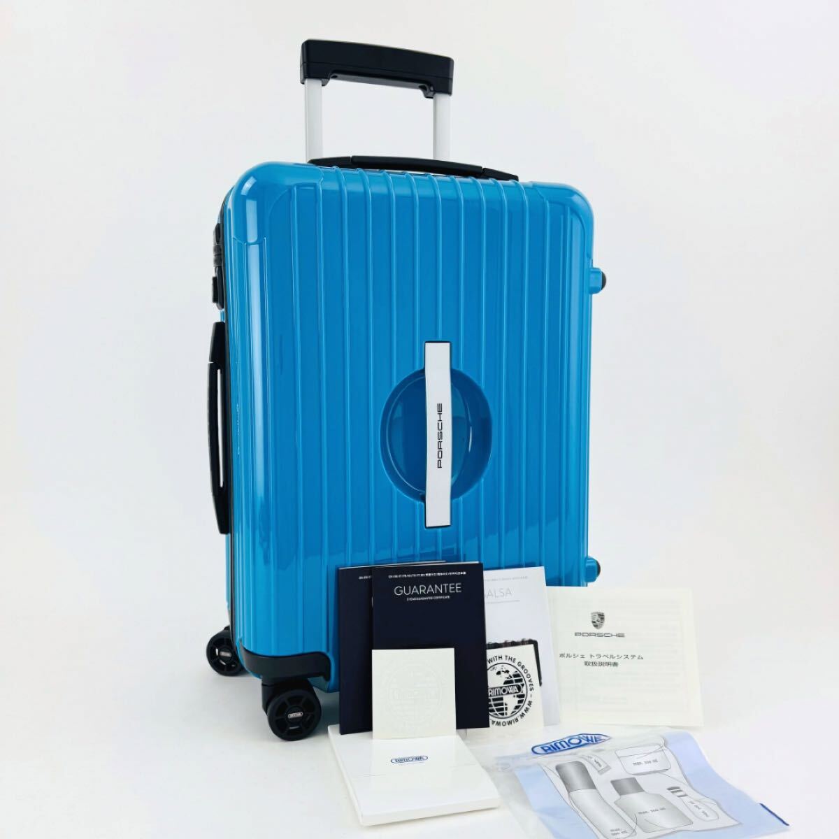 美品 リモワ ポルシェ サルサ 32L 4輪 ダークブルー 機内持込可 新品未使用】RIMOWA リモワ PORSCHE ポルシェ 32L 機内持ち込み